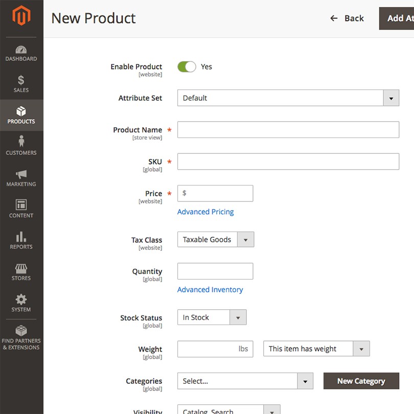 Magento Merchant Training