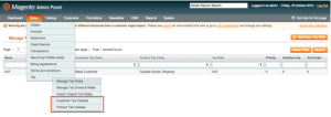customer tax classes and product tax classes